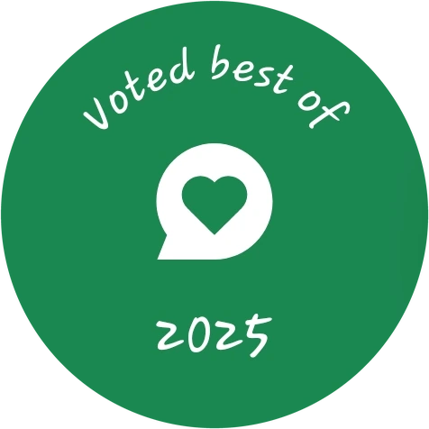 Nextdoor Neighborhood Fave 2025 winner badge