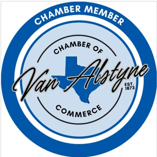 Van Alstyne Chamber of Commerce member badge